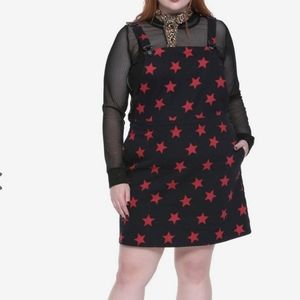 Blackheart Star Overall Dress